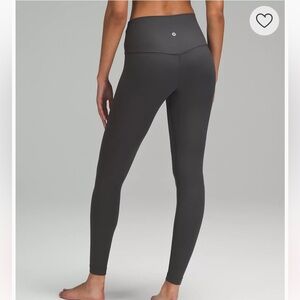 A Set! Lululemon Align High-rise Leggings 28” and matching Flow Y sports bra.